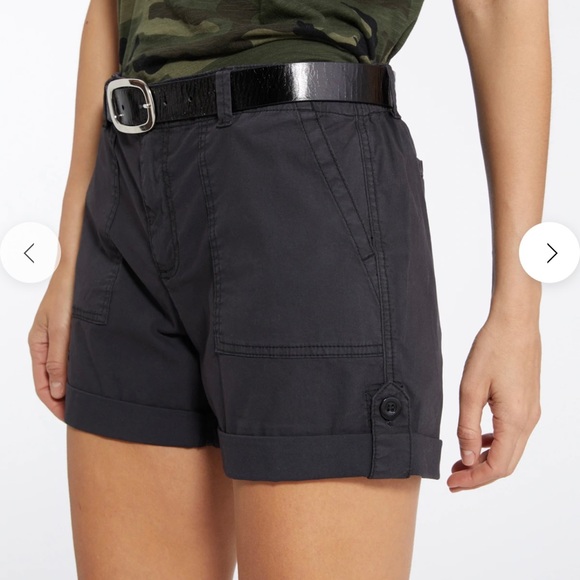 Sanctuary black rolled cuff shorts size 24 (size 0) - Picture 8 of 12